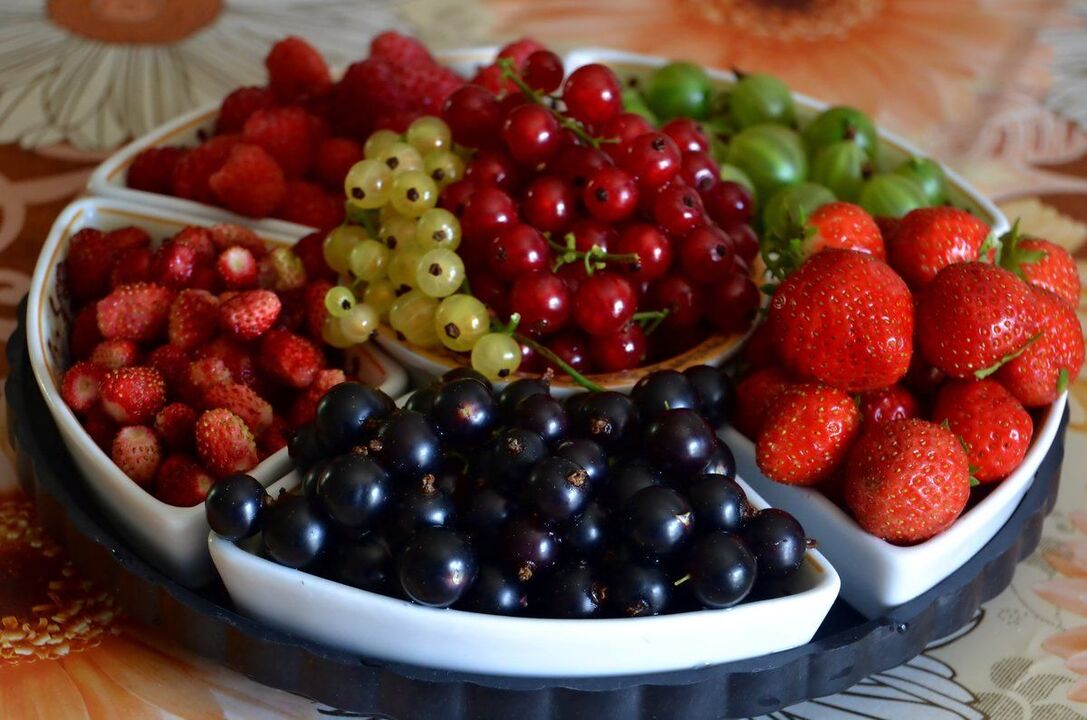 voće i bobice za potenciju